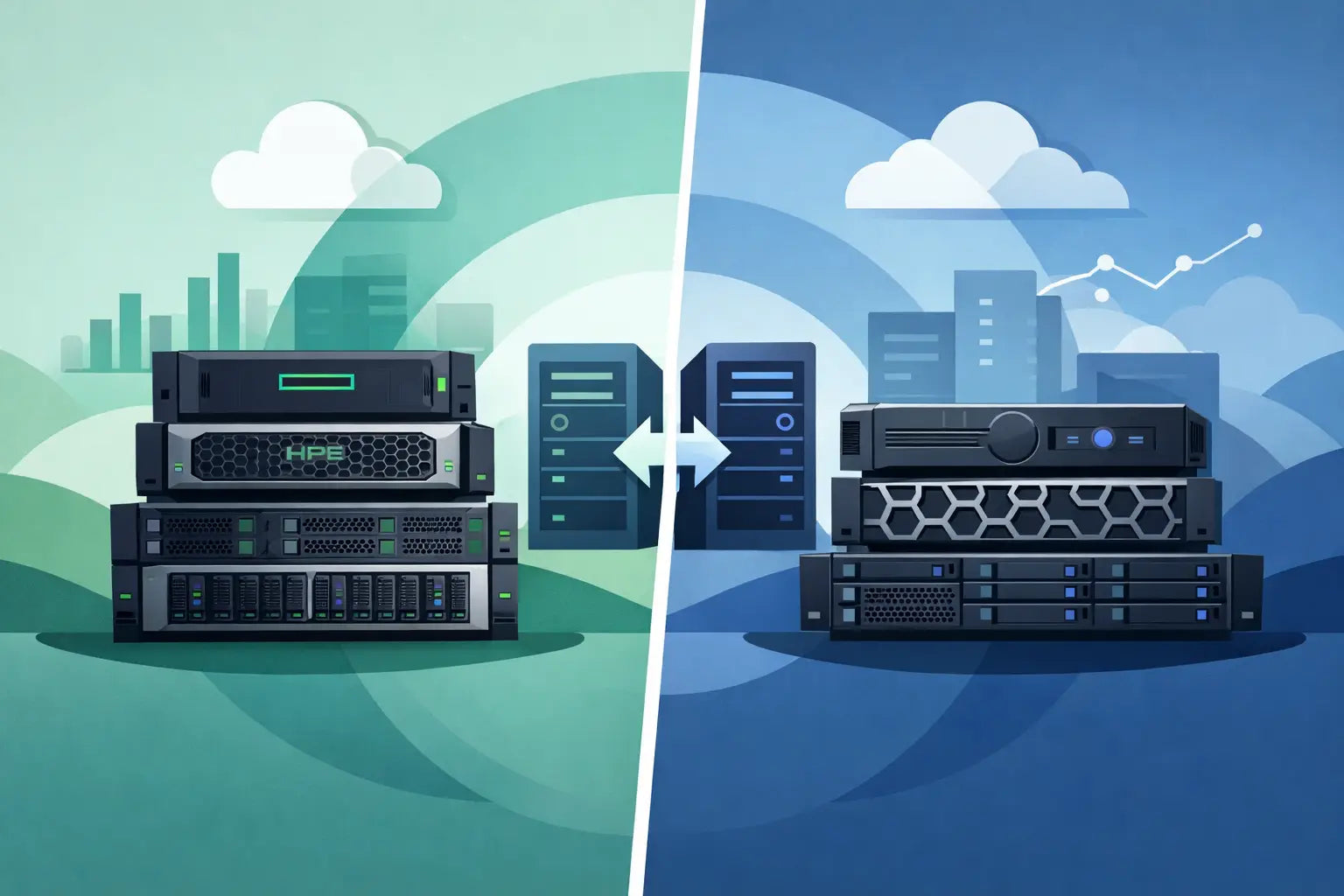 Compare HPE and Dell Servers for Your Estate