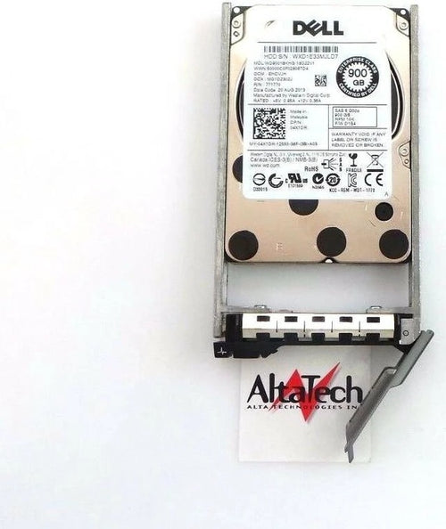 DELL 4X1DR - 900GB 10K 6G 2.5INCH SAS HDD - Refurbished