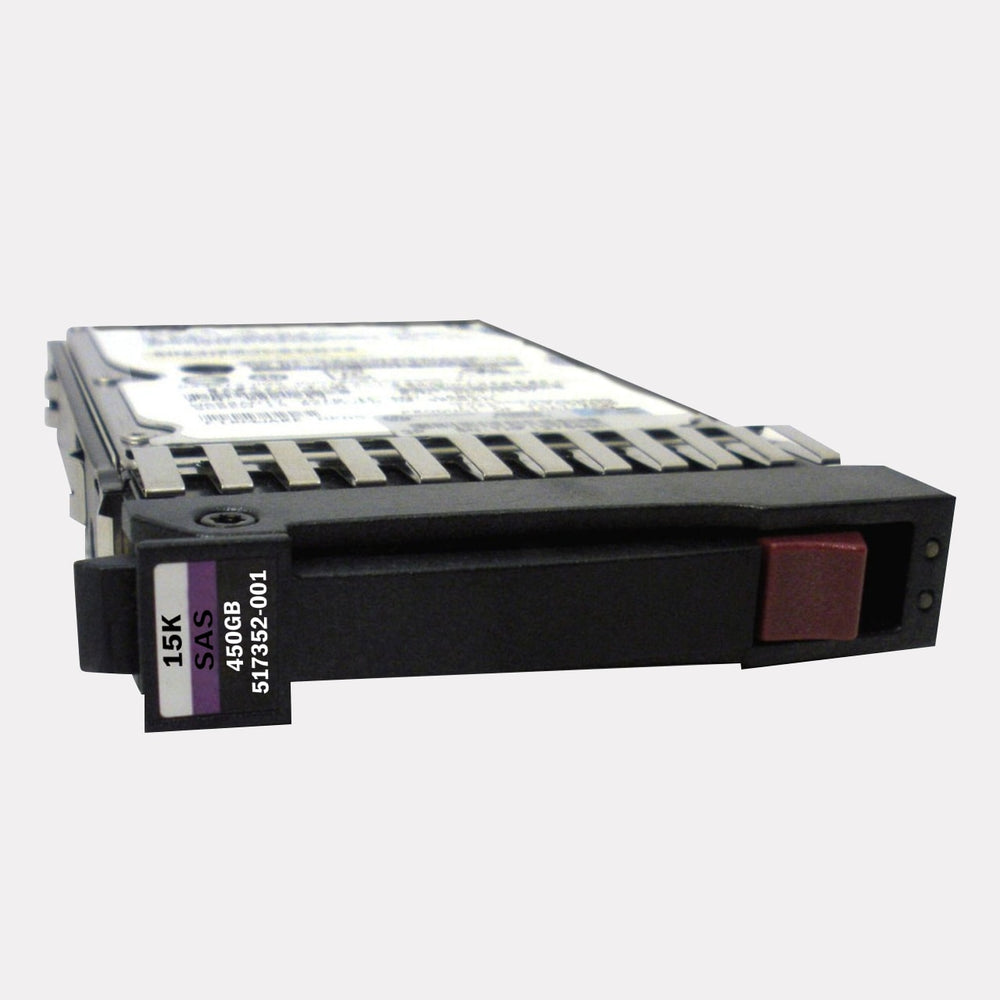 HP 516816-B21 - HPE 450GB 15K 6G 3.5Inch DP Enterprise SAS HDD - Refurbished
