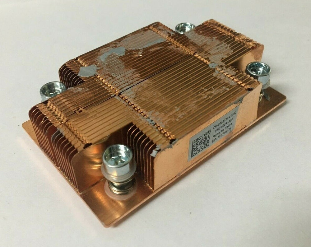 DELL 75YCN - DELL POWEREDGE FC430 120W SCREW DOWN COPPER HEATSINK - Refurbished