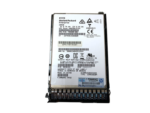 HP 779164-B21 - 200GB 12G 2.5INCH SAS ME SC SSD - Refurbished