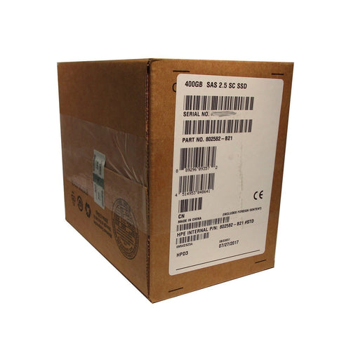 HP 802582-B21 - 400GB 12G WI 2.5INCH SAS SC SSD - Refurbished