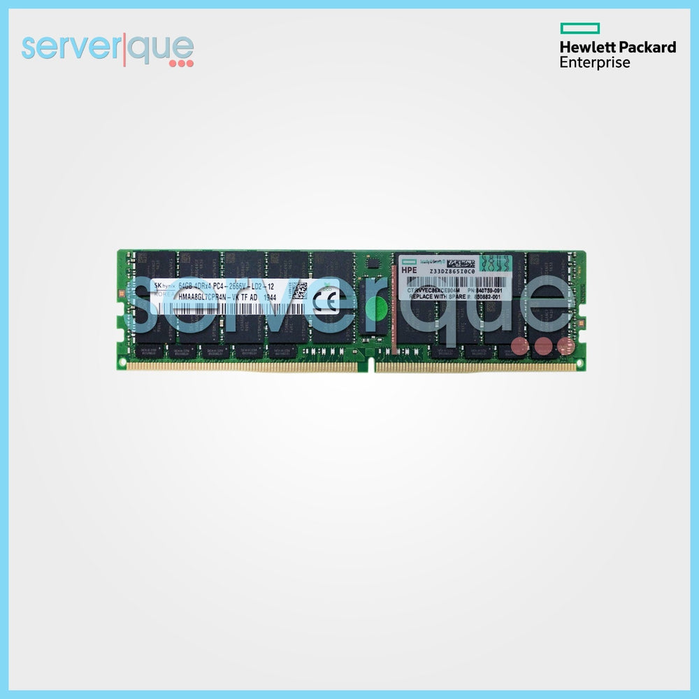 SAMSUNG 815101-B21 - 64GB (1*64GB) 4RX4 PC4-21300V-L DDR4-2666MHZ LRDIMM - New