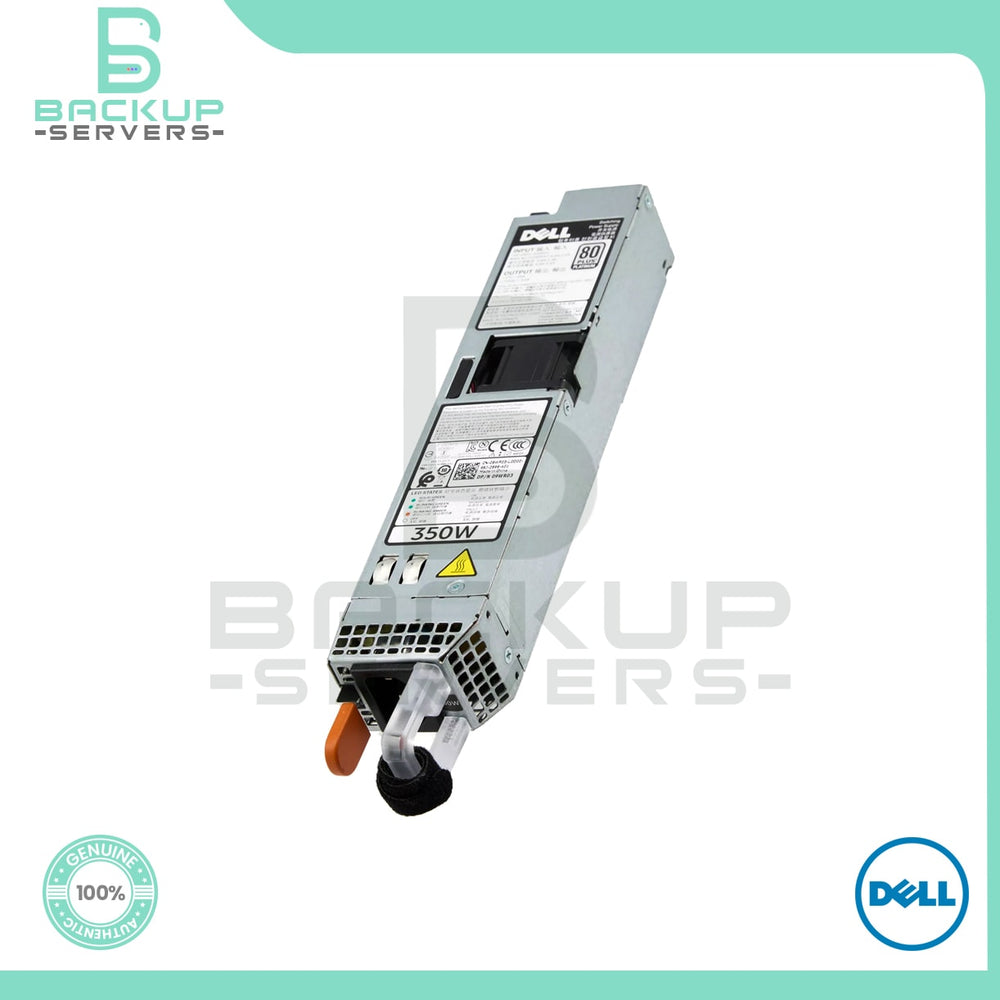 DELL 9WR03 - DNP-S DELL R420 R320 350W 80PLUS PLATINUM POWER SUPPLY - Refurbished