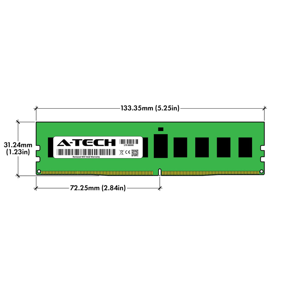CRUCIAL CT8G4RFS4213 - 8GB (1*8GB) 1RX4 PC4-17000P-R DDR4-2133MHZ RDIMM - Refurbished
