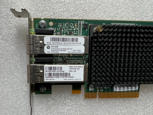 HP E7Y06A - HP CN1200E 10G CNA PCI-E NETWORK ADAPTER - Refurbished