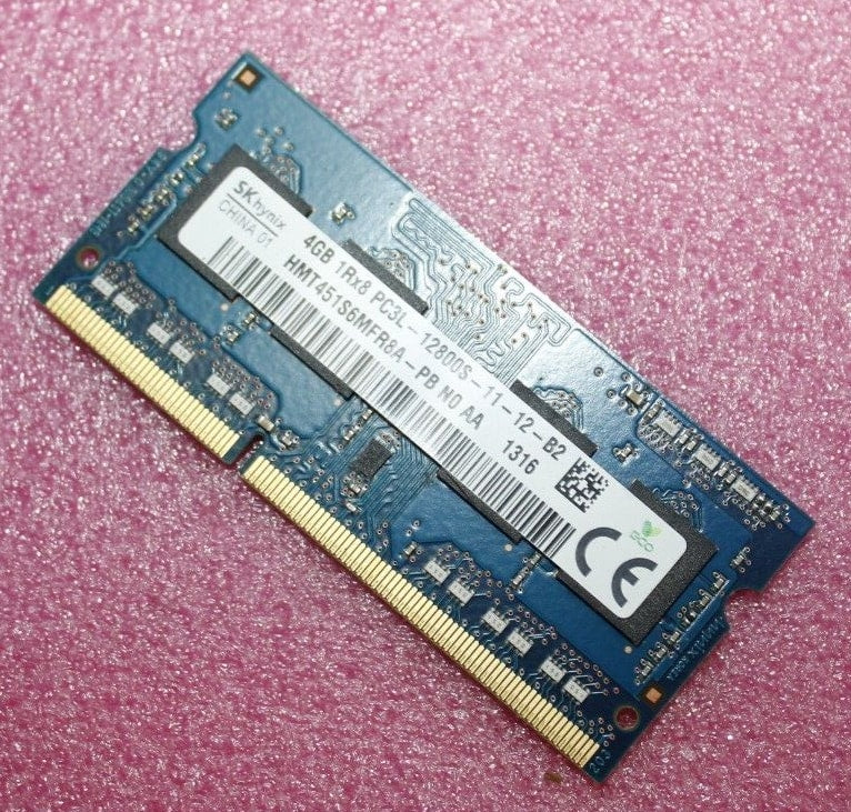 HYNIX HMT451S6MFR8A-PB - 4GB (1*4GB) 1RX8 PC3L-12800S-11 DDR3-1600MHZ SODIMM - Refurbished