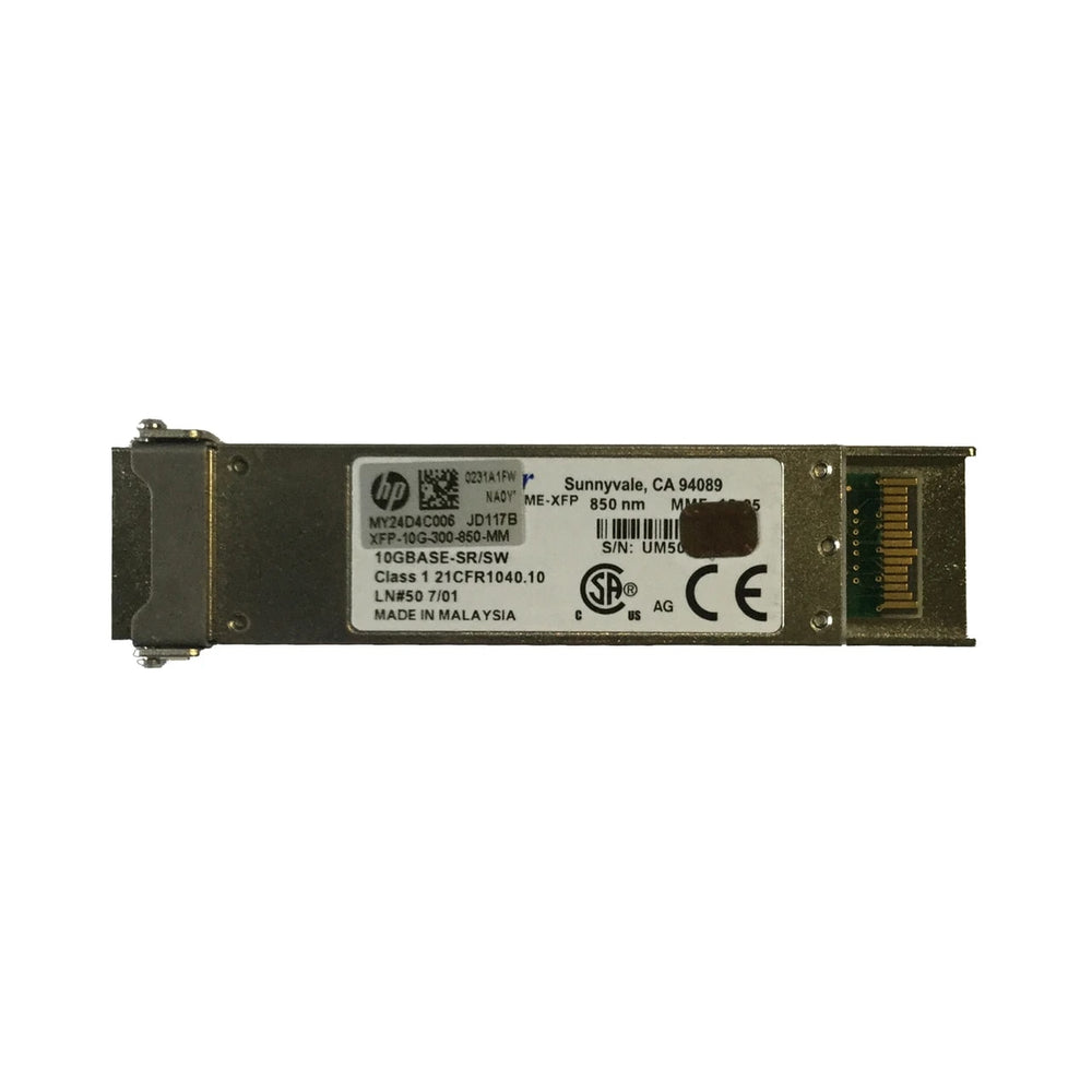 HP JD117B - HP X130 10G XFP LC SR TRANSCEIVER - New