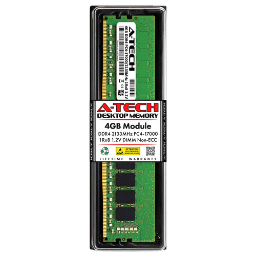 SAMSUNG M378A5143EB1-CPB - 4GB (1*4GB) 1RX8 PC4-17000P-U DDR4-2133MHZ UDIMM - New
