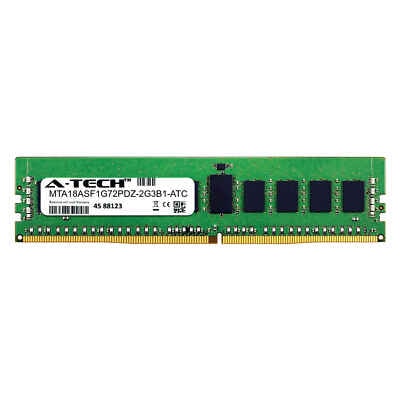 MICRON MTA18ASF1G72PDZ-2G3B - 8GB (1*8GB) 2RX8 PC4-19200T-R DDR4-2400MHZ RDIMM - New