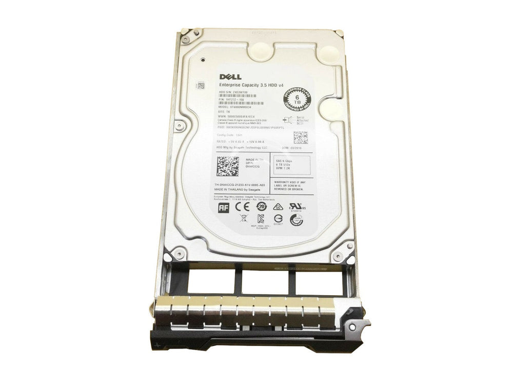 DELL NWCCG - 6TB 7.2K 6G 3.5INCH SAS HDD - Refurbished