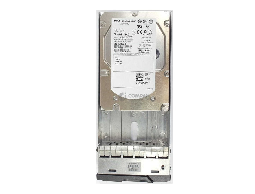 DELL RG5VK - 450GB 15K 6G 3.5INCH SAS HDD - Refurbished