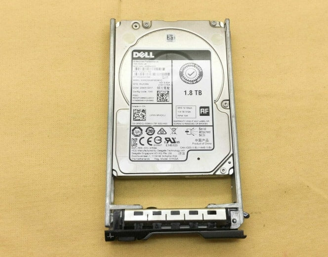 DELL RVDCJ - 1.8TB 10K 12G 512E 2.5INCH SAS HDD - Refurbished