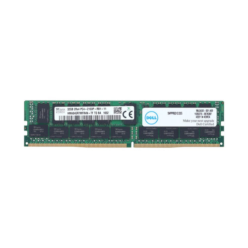 DELL SNPPR5D1C/32G - 32GB (1*32GB) 2RX4 PC4-17000P-R DDR4-2133MHZ RDIMM - New