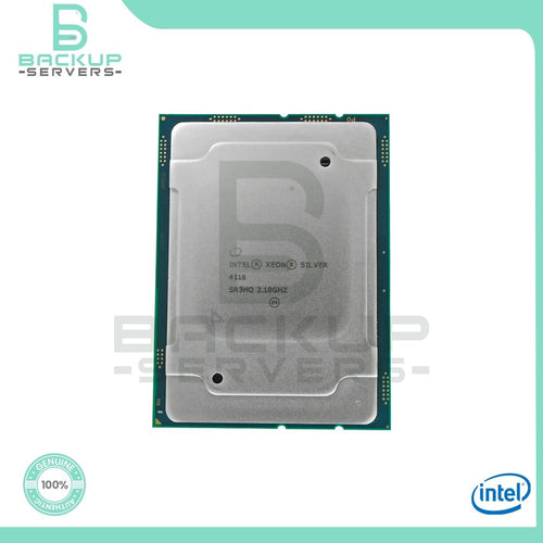 Intel SR3HQ - Xeon 12 Core CPU Silver 4116 16.5MB 2.10GHZ 85W 2400 - Refurbished