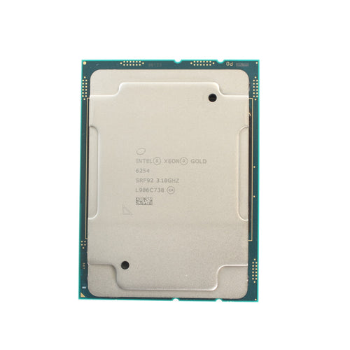 INTEL SRF92 - XEON 18 CORE CPU GOLD 6254 24.75MB 3.10GHZ 200W (2933) - New