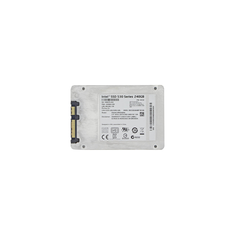INTEL SSDSC2BB240G6 - 240GB 6G 2.5INCH SATA SSD - Refurbished