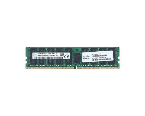 CISCO UCS-MR-1X162RU-A - 16GB (1*16GB) 2RX4 PC4-17000P-R DDR4-2133MHZ RDIMM - Refurbished