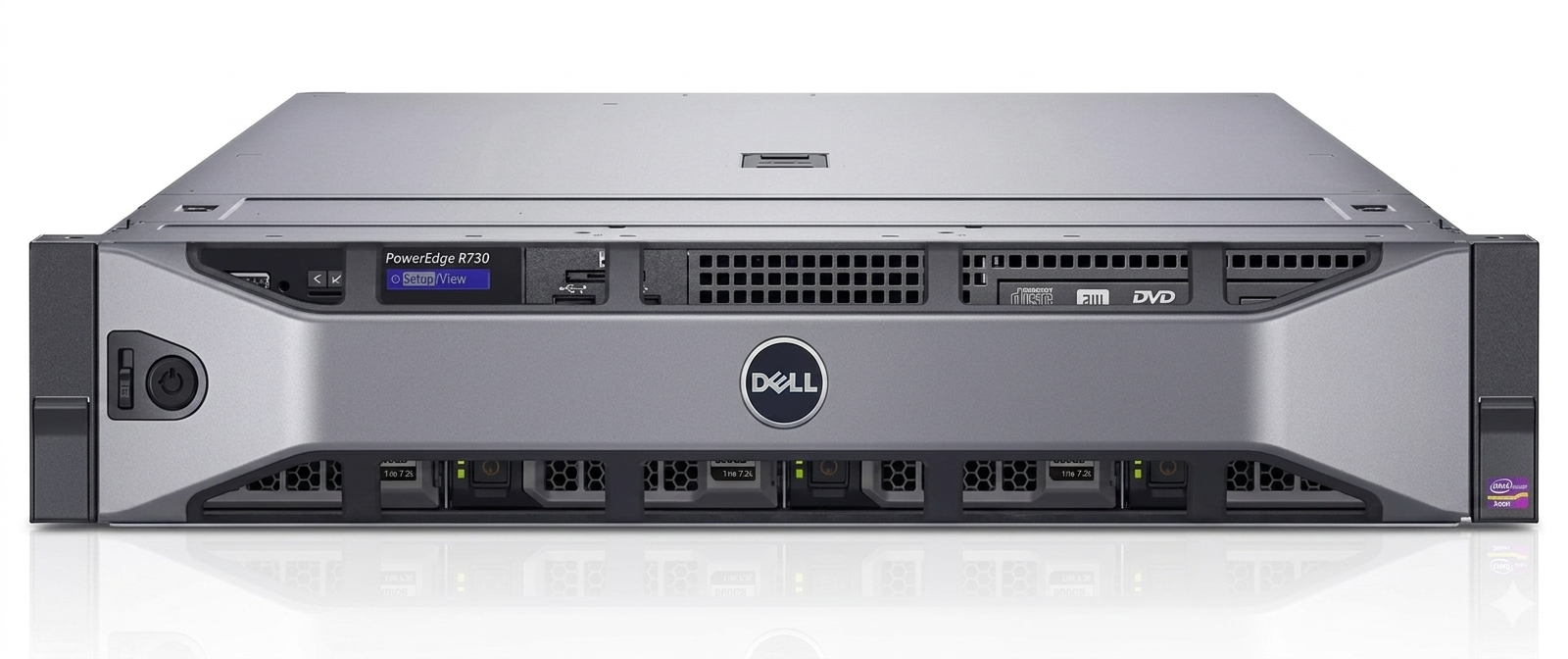 Dell R720 - 3.5" LFF, 2 x E5-2680 v2, 128GB, H710p, 8 x 960GB SSD - Refurbished