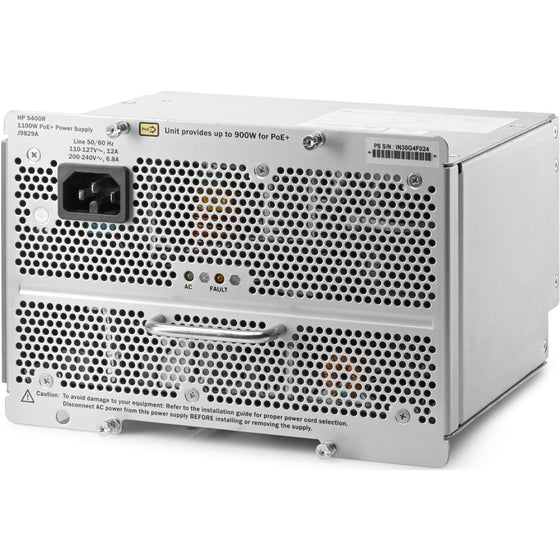 HP J9829A - 5400R 1100W POE+ ZL2 POWER SUPPLY - Refurbished