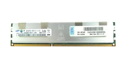 IBM 49Y1435 - 4GB (1*4GB) 2RX4 PC3-10600R DDR3-1333MHZ RDIMM - Refurbished