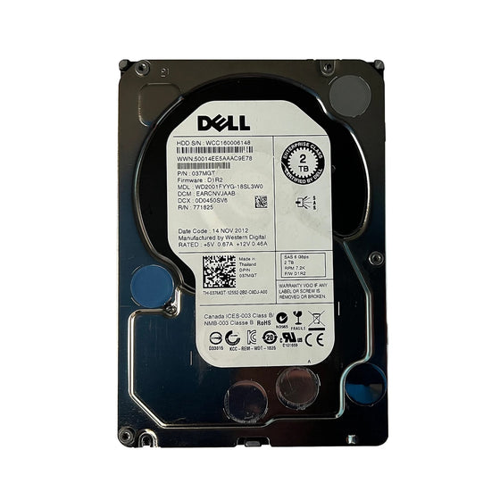 DELL 4CMD9-EQ - EQUALLOGIC 3TB 7.2K 6G 3.5INCH SAS HDD - Refurbished
