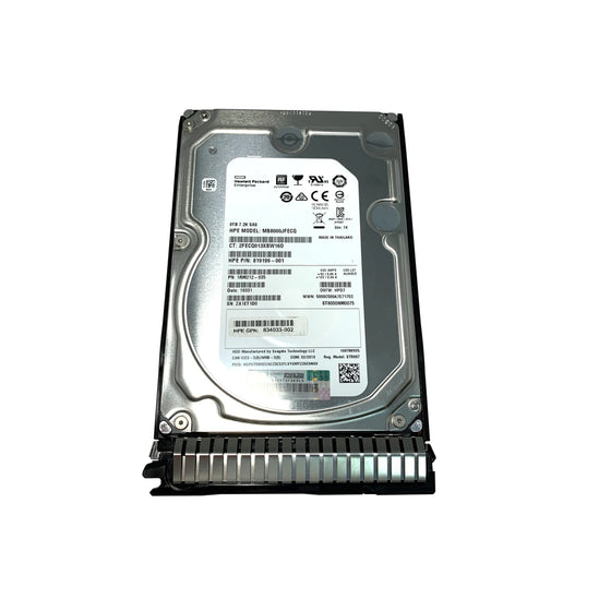 HP 507616-B21-NL - DNP-S HP 2TB 6G SAS DP 7.2K 3.5 HDD NO LABEL - Refurbished
