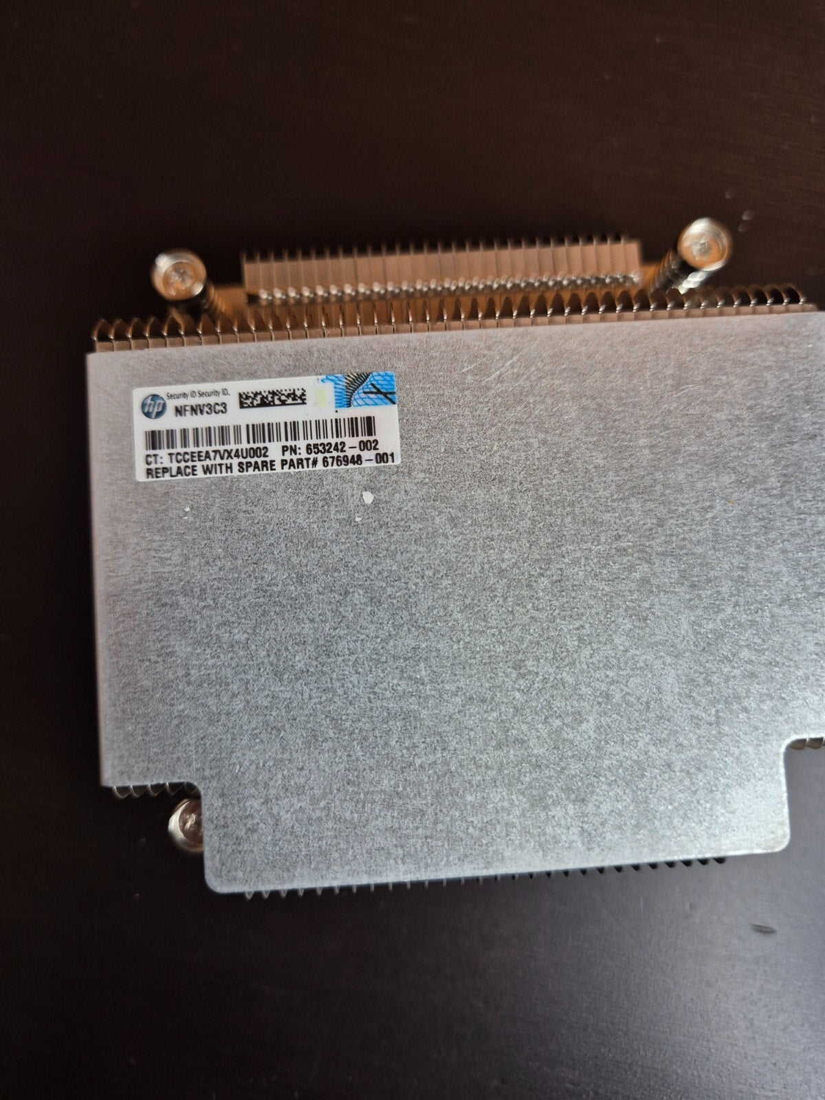 HP Proliant Dl380E G8 Heatsink - Refurbished — exact part-number product image