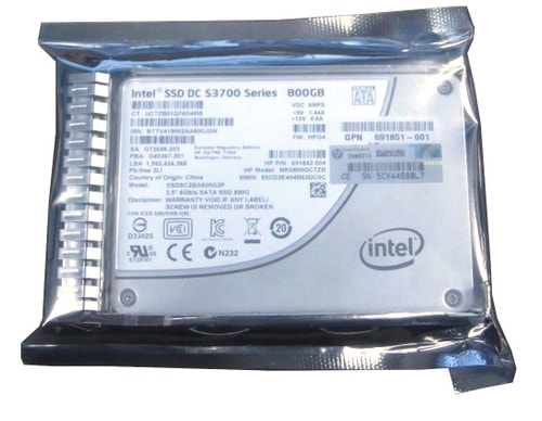 HP 691868-B21 - 800GB 6G ME 2.5INCH SC EM SATA SSD - Refurbished