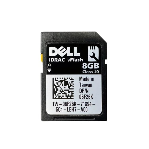 DELL 6F26K - DELL Idrac6 Vflash 8GB Sd Card - Refurbished