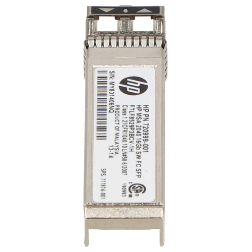 HP 717874-001 - HP MSA 2040 16GB SW FC SFP TRANSCEIVER - Refurbished