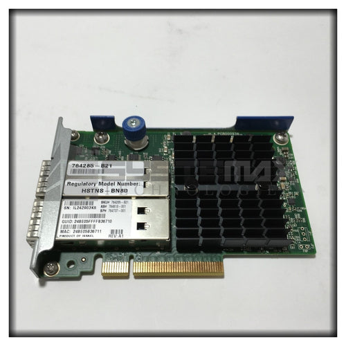 HP 764285-B21 - HP INFINIBAND 10GB/40GB DUAL-PORT 544+FLR-QSFP ADAPTER - New