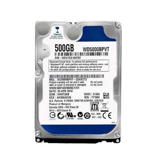 DELL 7P79P - DELL 500GB 7.2K 6G 2.5INCH SATA III HDD - Refurbished