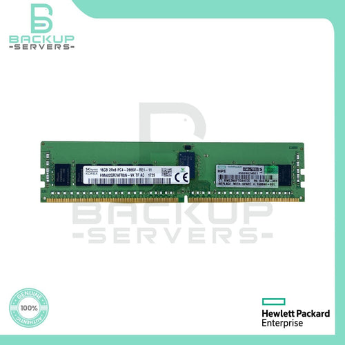MICRON 835955-B21 - 16GB (1*16GB) 2RX8 PC4-21300V-R DDR4-2666MHZ RDIMM - Refurbished