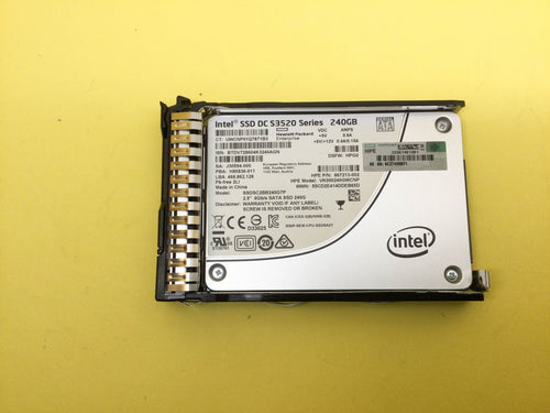 HP 869376-B21 - 240GB 6G RI 2.5INCH SATA SC SSD - Refurbished