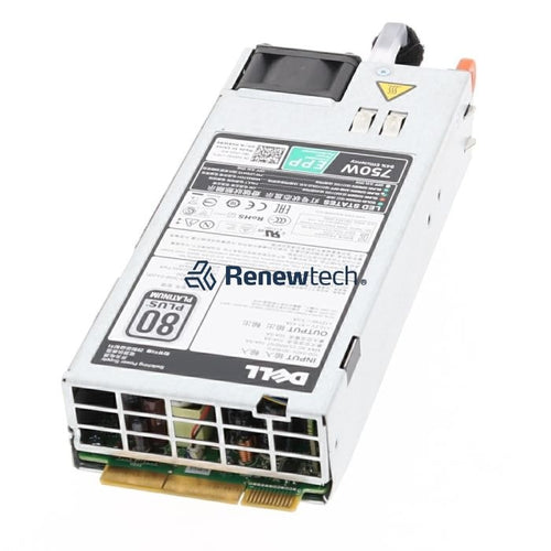 DELL 9K04T - PE R630/730/730XD T430/630 750W 80+ PLATINUM PSU - Refurbished