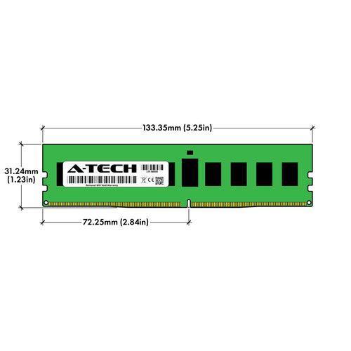 CRUCIAL CT8G4RFS4213 - 8GB (1*8GB) 1RX4 PC4-17000P-R DDR4-2133MHZ RDIMM - Refurbished