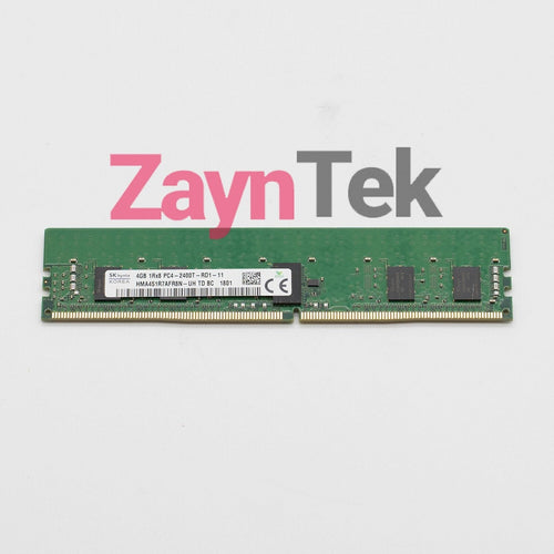 HYNIX HMA451R7AFR8N-UH - 4GB (1*4GB) 1RX8 PC4-19200T-R DDR4-2400MHZ RDIMM - Refurbished
