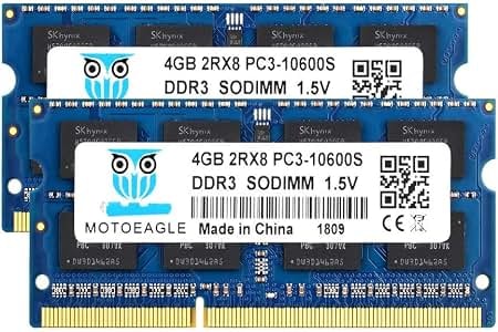 HYNIX HMT351S6BFR8C-H9 - 4GB 2RX8 PC3-10600S SODIMM LAPTOP MEMORY - Refurbished