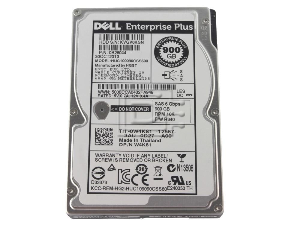 HITACHI HUC109090CSS600 - 900GB 10K 2.5 SAS HDD - Refurbished