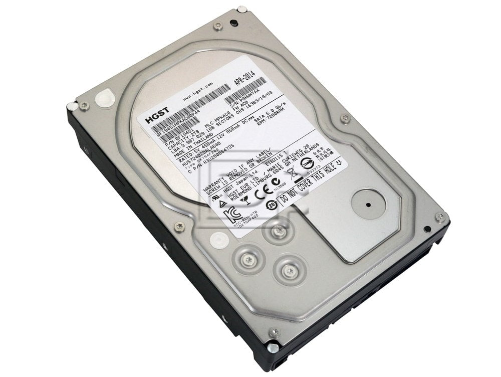 HITACHI HUS724020ALA640 - ULTRASTAR 2TB 7.2K 6G 3.5INCH SATA HDD - Refurbished