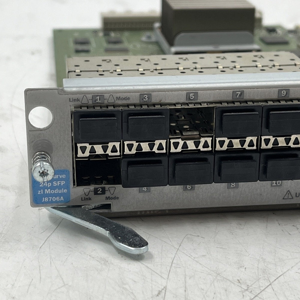 HP J8706A - HP PROCURVE SWITCH ZL 24 PORT EXPANSION MODULE - Refurbished