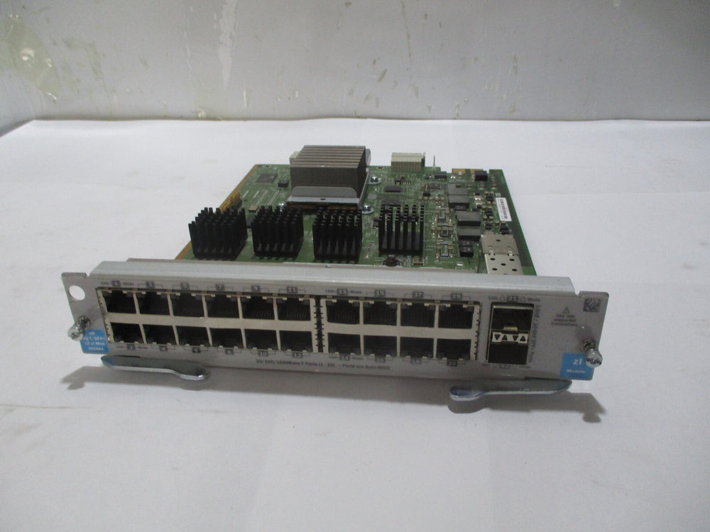 HP J9548A - HP 20-PORT GIG-T / 2-PORT SFP+ V2 ZL MODULE - Refurbished