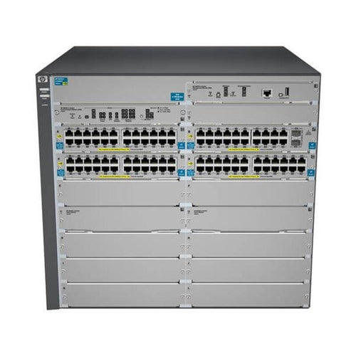 HP J9851A - HP ARUBA 5412R ZL2 SWITCH CHASSIS WITH FAN TRAY - Used