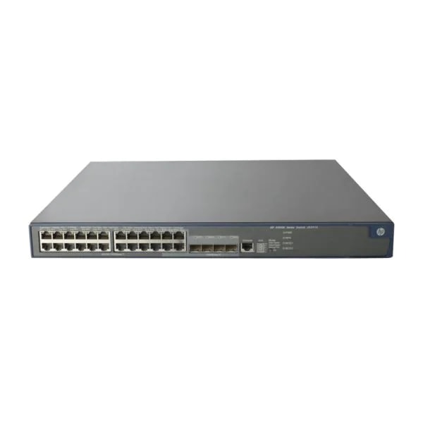 HP JG241A - 5500 24*1G Rj-45 4-SFP 2-Slot Poe+ 370W L3 Ei Switch - Refurbished