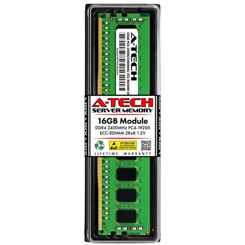 KINGSTON KTD-PE424D8/16G - 16GB (1*16GB) 2RX8 PC4-19200T-R DDR4-2400MHZ RDIMM - New