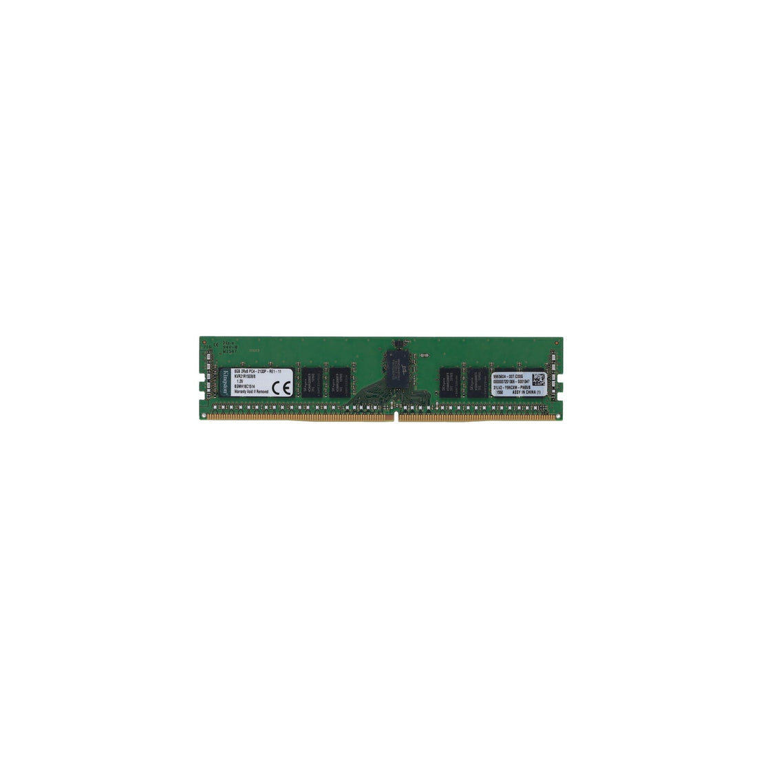 KINGSTON KVR21R15D8/8 - 8GB (1*8GB) 2RX8 PC4-17000P-R DDR4-2133MHZ RDIMM - New