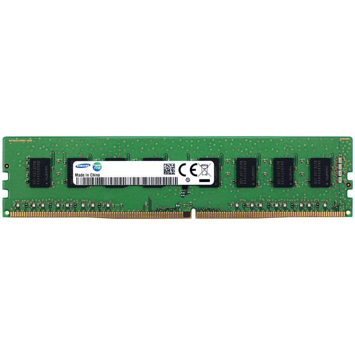 SAMSUNG M378A5143DB0-CPB - SAMSUNG 4GB (1*4GB) 1RX8 PC4-17000P-U DDR4-2133MHZ UDIMM - New — exact part-number product image