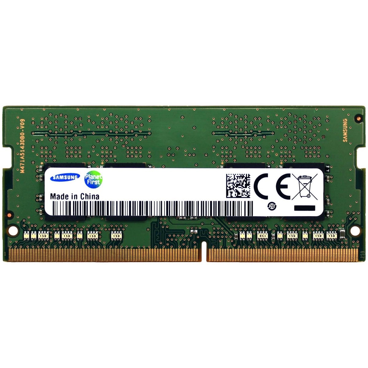SAMSUNG M471A5143DB0-CPB - SAMSUNG 4GB (1*4GB) 1RX8 PC4-17000P-S DDR4-2133MHZ SODIMM - Refurbished — exact part-number product image