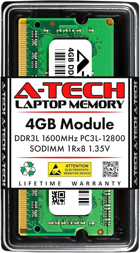 SAMSUNG M471B5173DB0-YK0 - SAMSUNG 4GB (1X4GB) 1RX8 PC3-12800S DDR3-1600MHZ 1.35V SODIMM - Refurbished — exact part-number product image